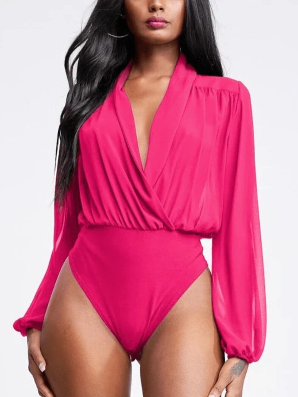 Good Luck Gem Fuchsia Bodysuit